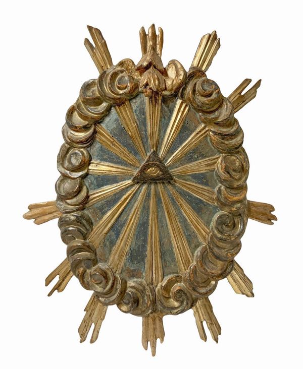 Raggiera in legno