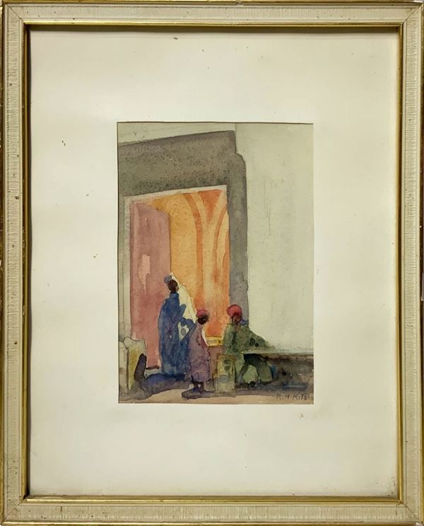 Robert Hawthorn Kitson - Arab characters
