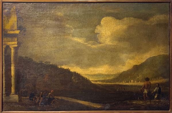 Niccol&#242; Codazzi - Paesaggio con rovine