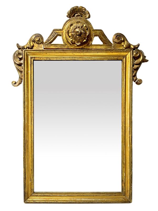 Mirror in a golden frame