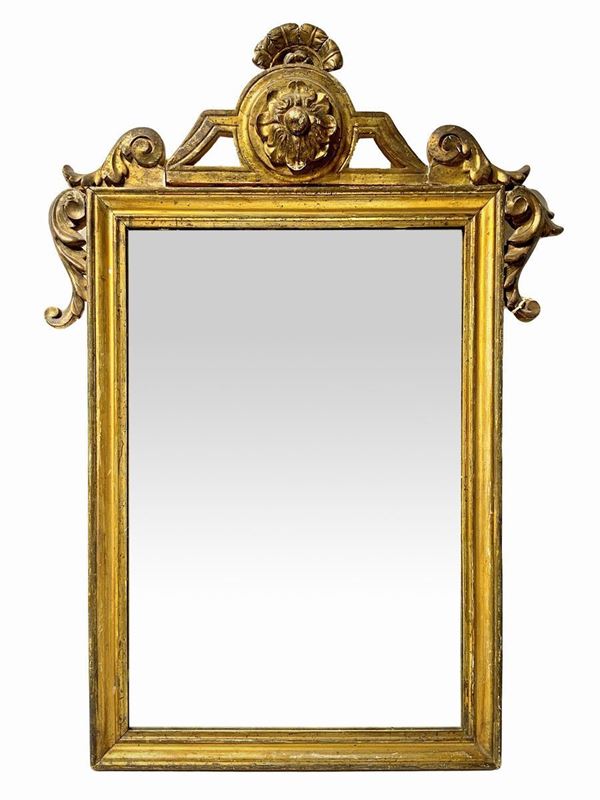 Mirror in a golden frame
