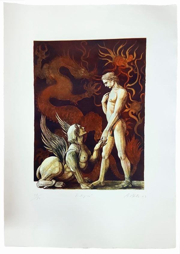 Alberto Abate - "Oforipica" mythological figure