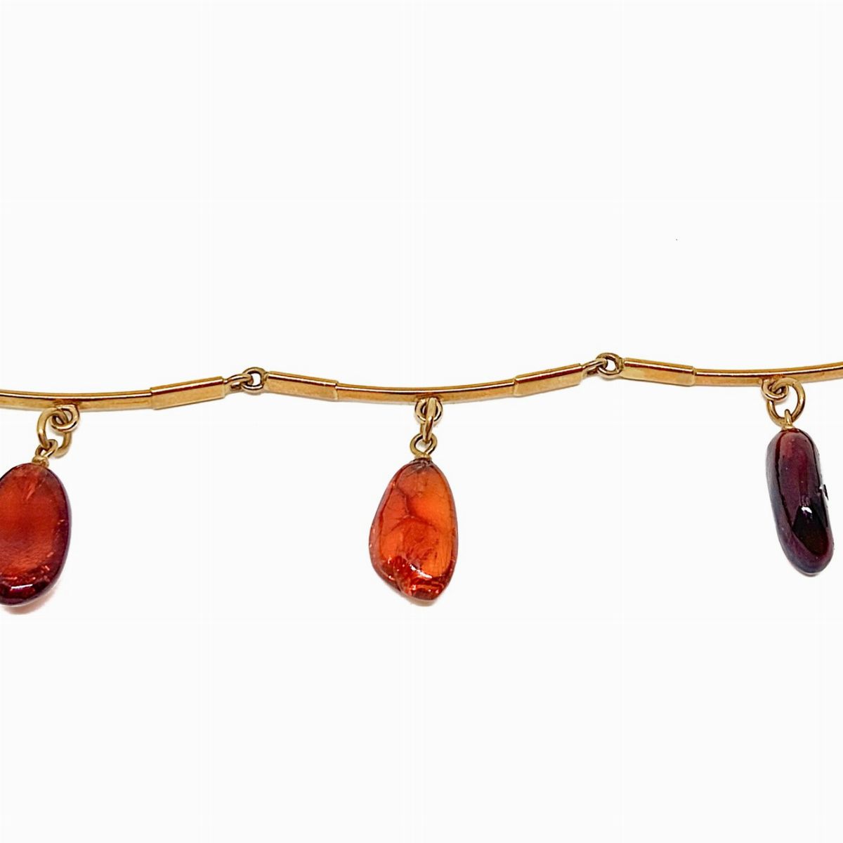 Bracciale in Oro e Ambra