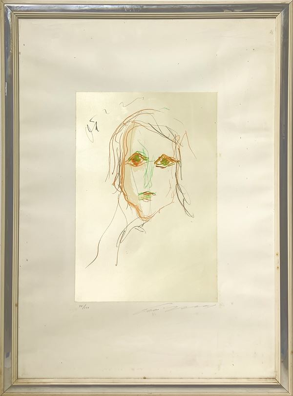 Ernesto Treccani - Woman's face