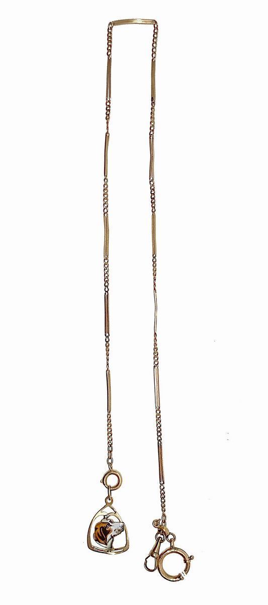 Catena per orologio in oro