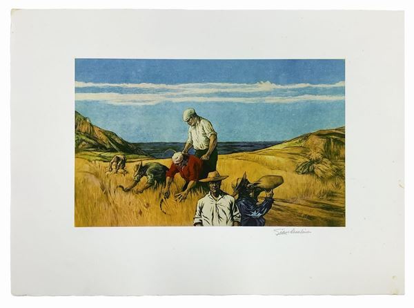 Giovanni Becchina Gianbecchina - Countryside landscape
