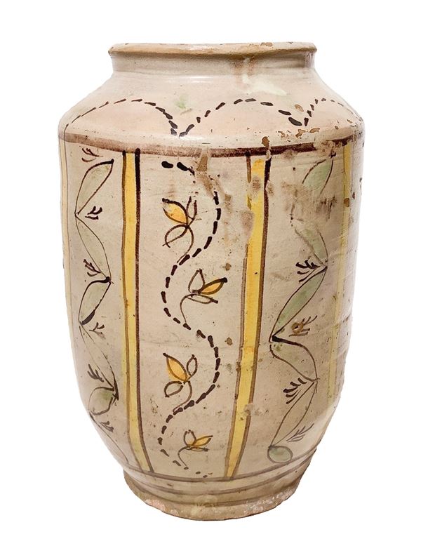 Ceramic vase of Caltagirone
