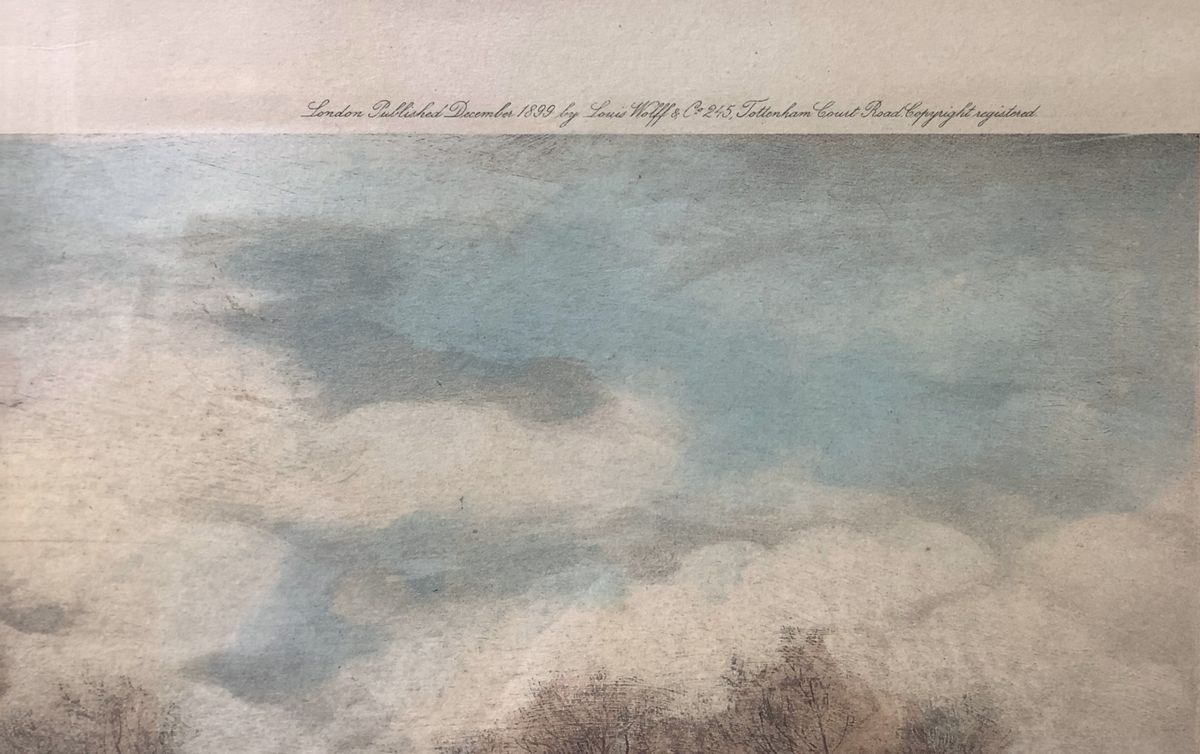 George Derville Rowlandson, A hot scent, scena di caccia alla volpe