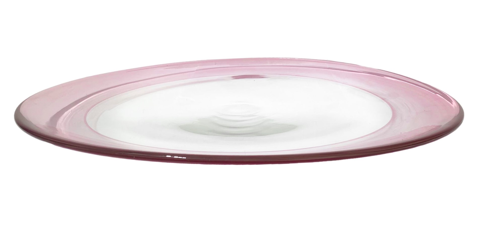 Grande centrotavola in vetro di Murano.