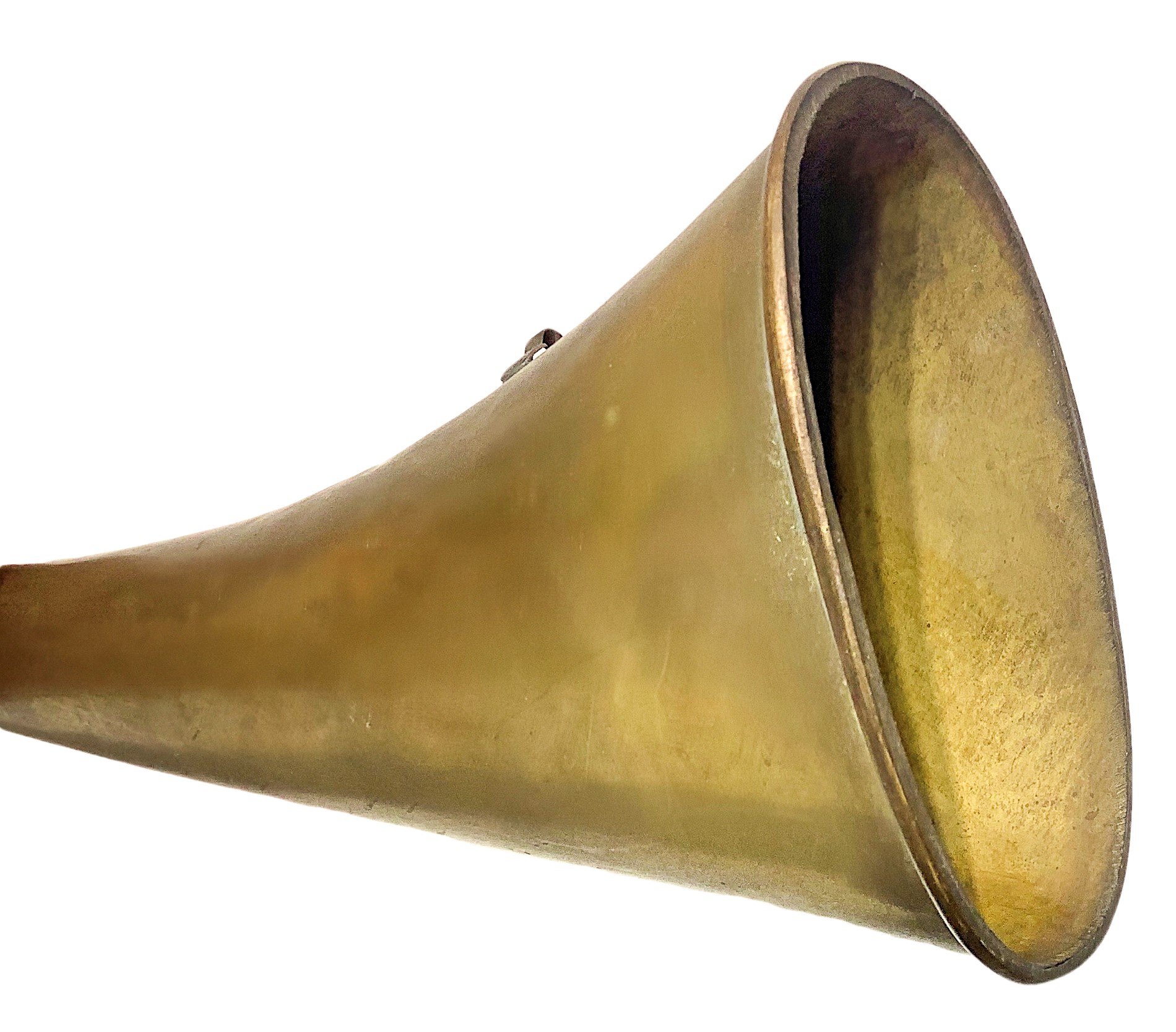 Antica trombetta da caccia, H 47 cm