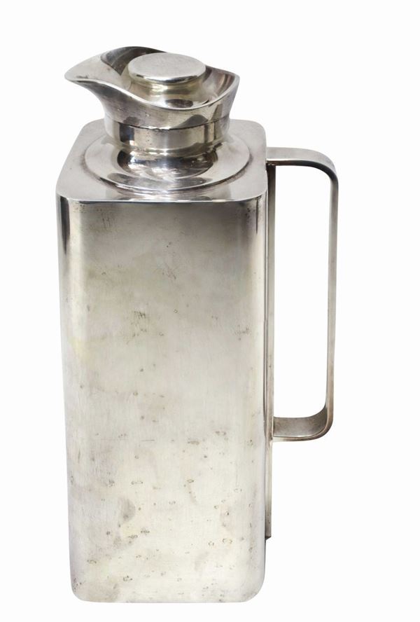 Cassetti - Thermos in silver metal