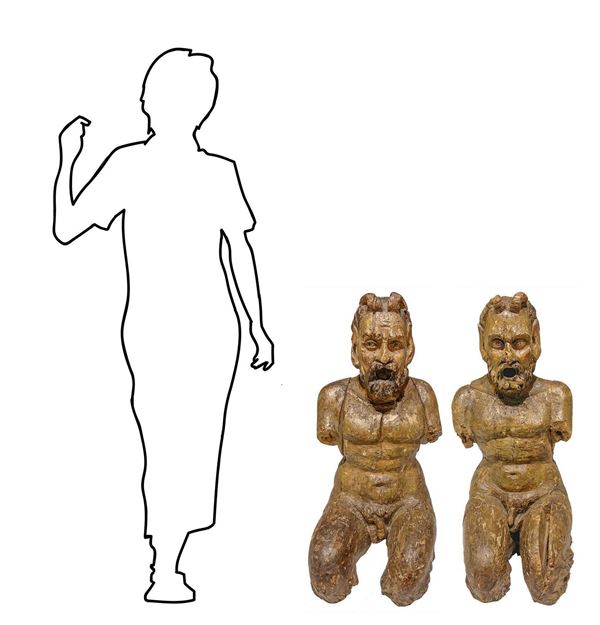 Pair of Satyrs