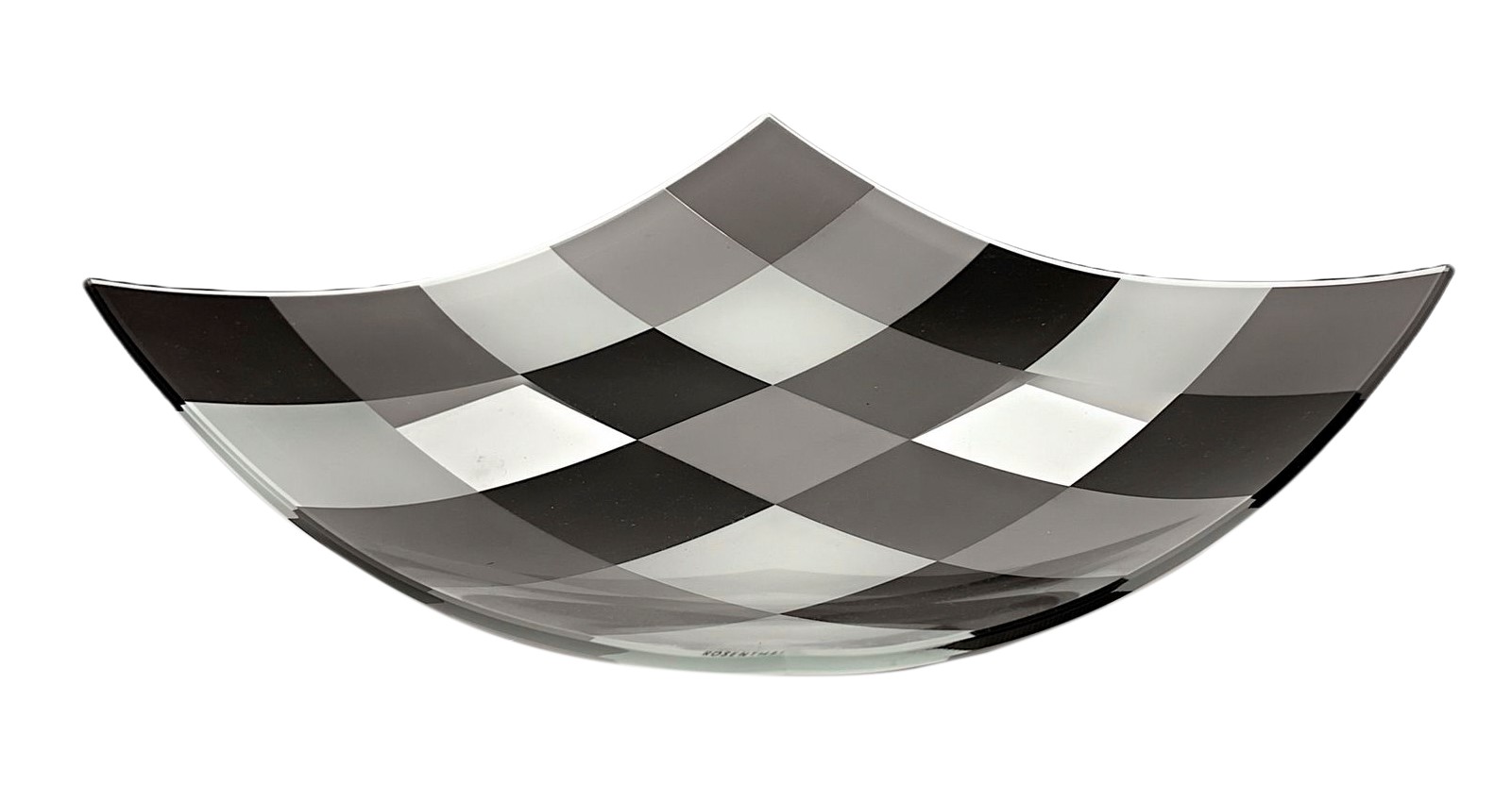 Rosenthal Home Design - Coppia di Centrotavola in Vetro Curvato