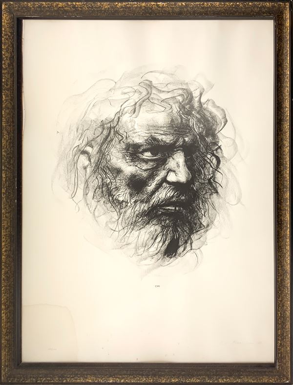 Pietro Annigoni - Man with beard