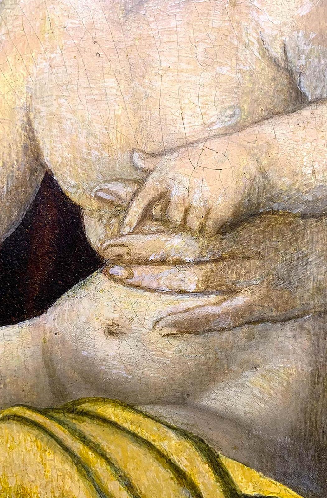 Pieter Coecke Van Aelst - Madonna con Libro e Gesù Bambino.
