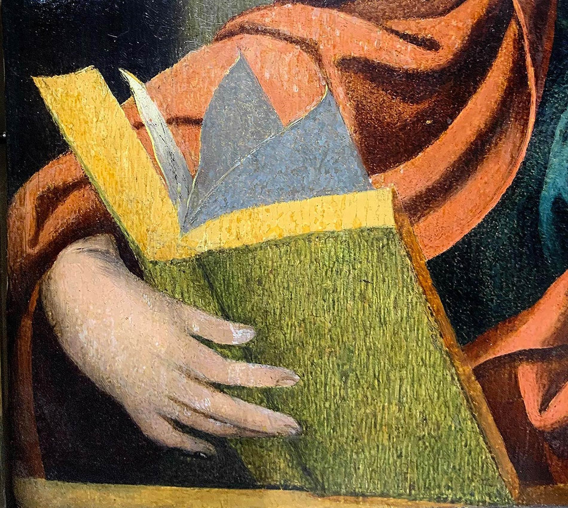 Pieter Coecke Van Aelst - Madonna con Libro e Gesù Bambino.