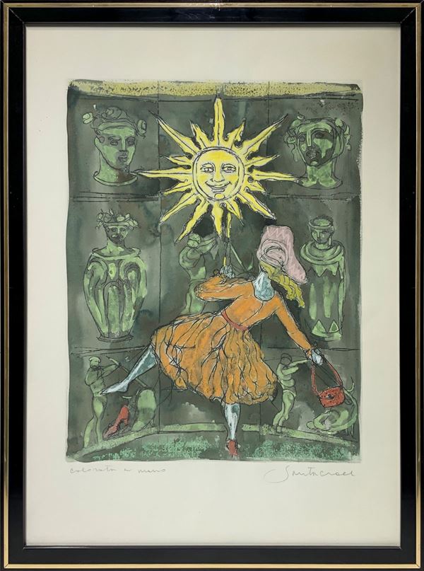 Antonio Santacroce - Woman with sun