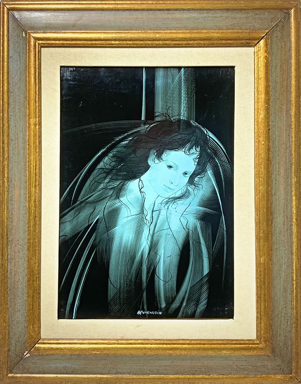 Riccardo Benvenuti - Face of a young woman (1978)