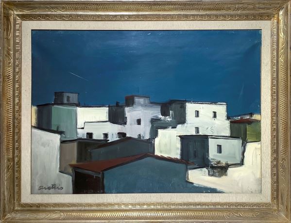 Paesaggio con case
