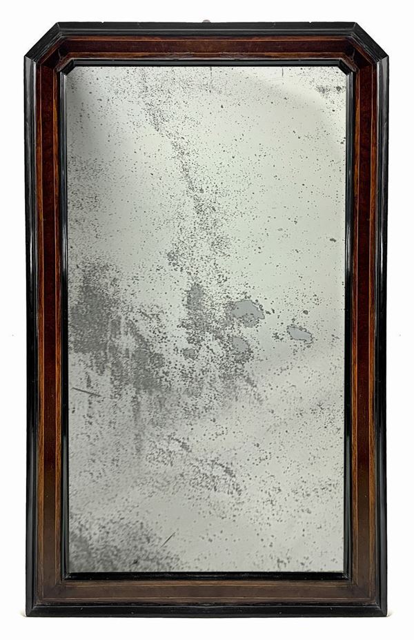 Rosewoot rectangular mirror