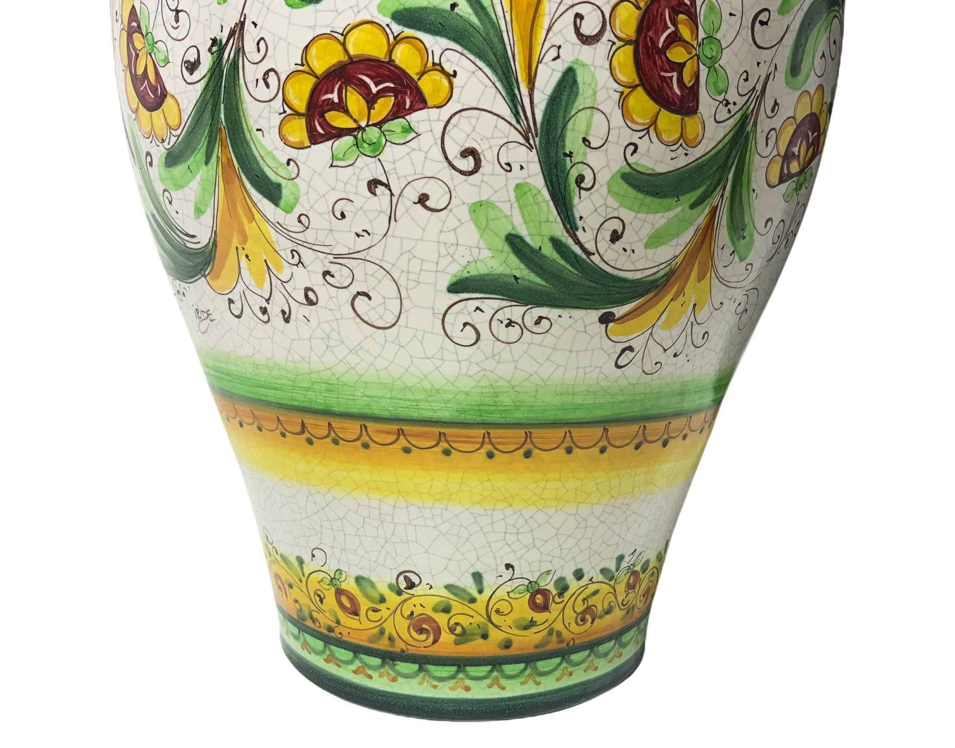 Vaso in maiolica