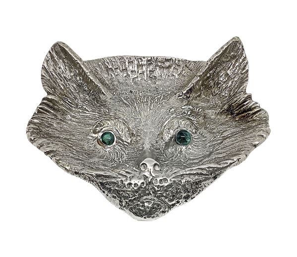 Portaoggetti in metallo raffigurante gatto