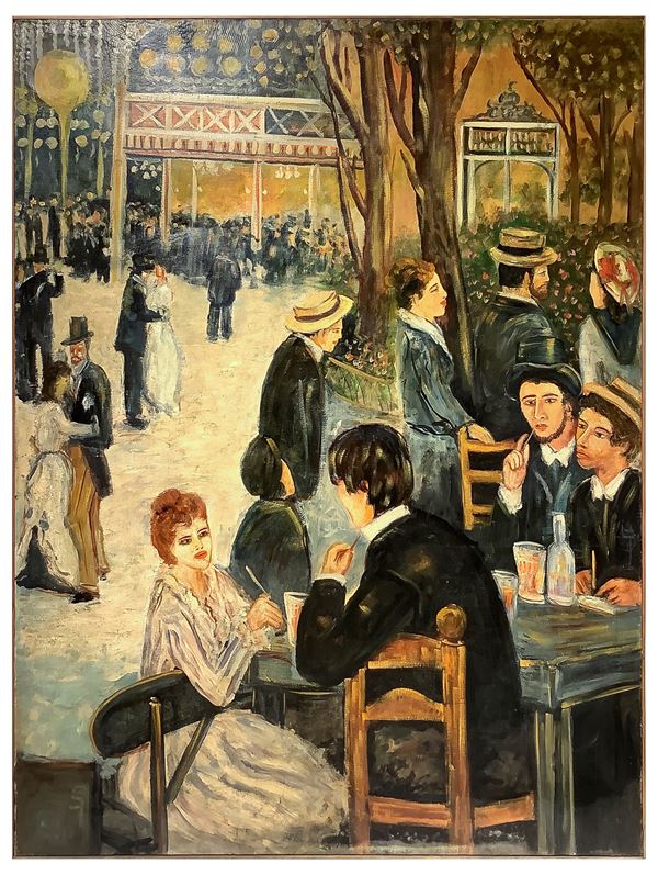 Da Renoir, copia de il "Bal au Moulin de la Galette"