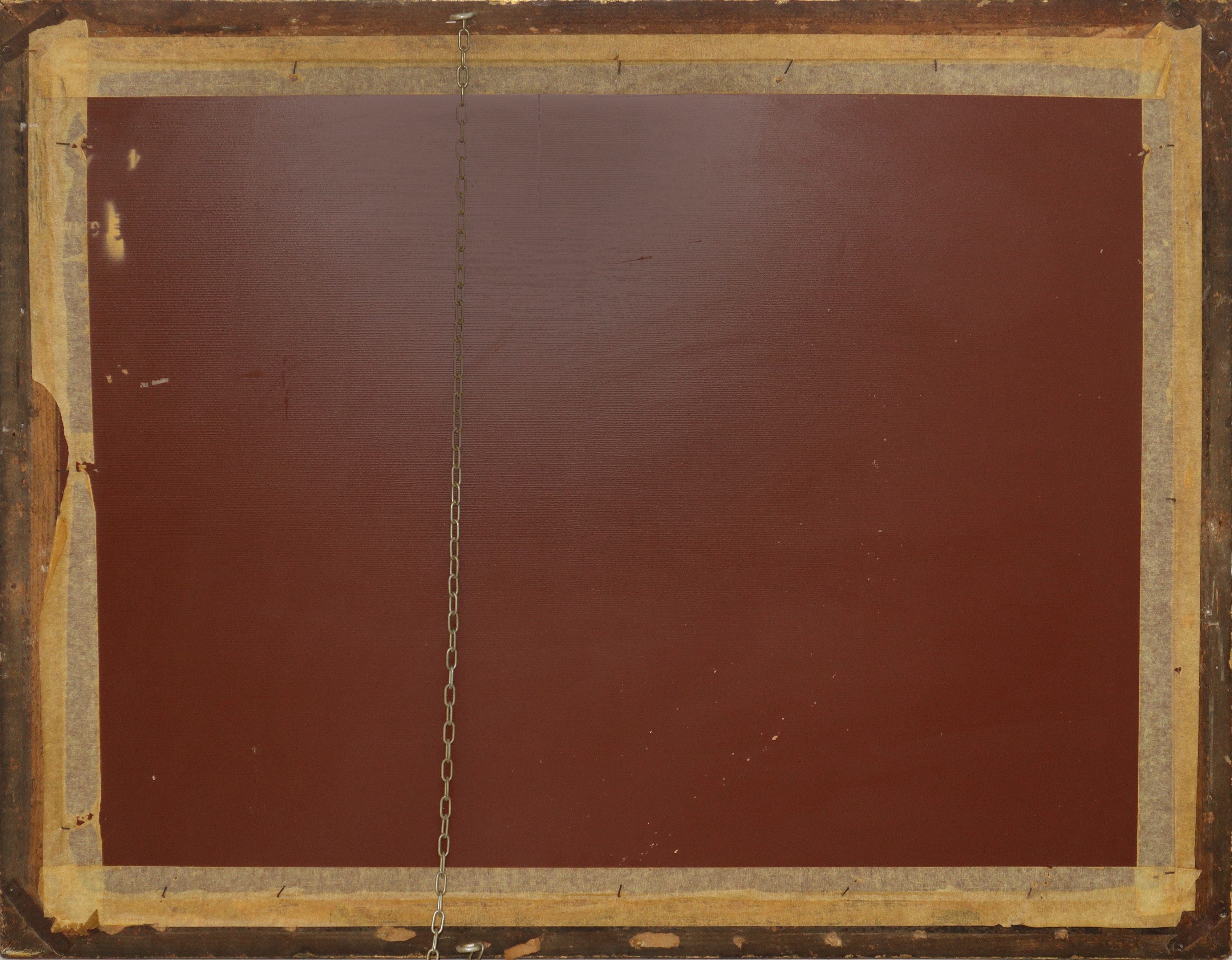 Specchiera a pastiglia in legno dorato, decorata con rilievi floreali
