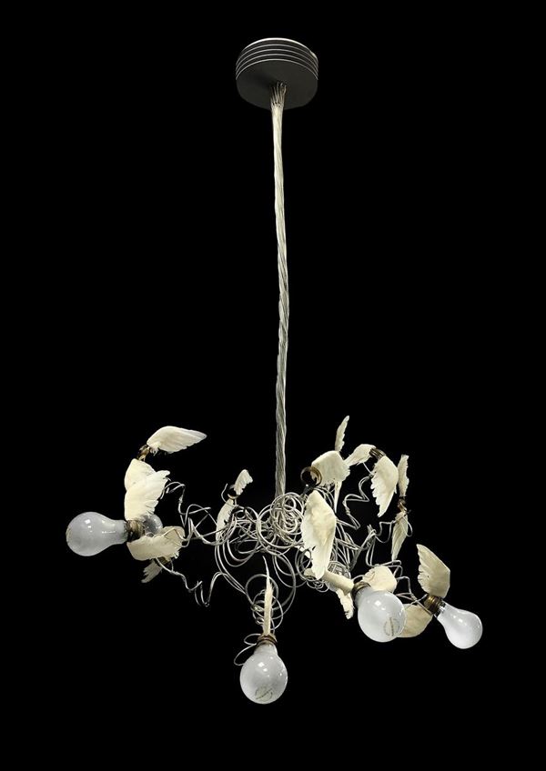 Ingo Maurer - Lucellino pendant lamp with 12 lights