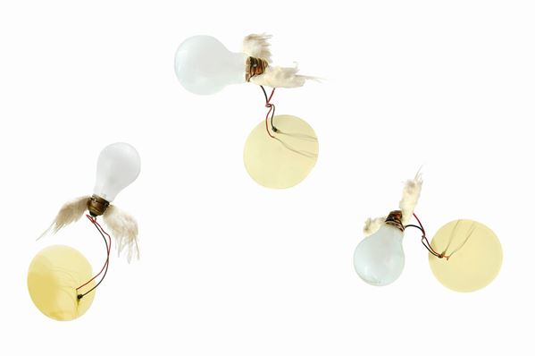 Ingo Maurer - Three Lucellino model wall lights