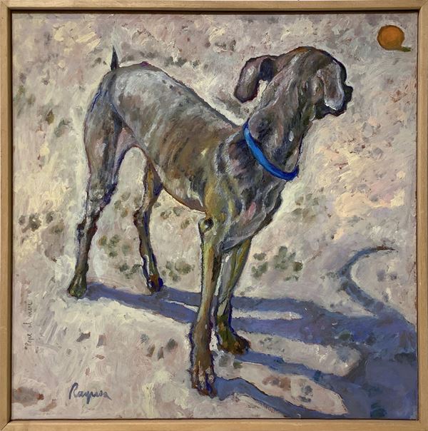 Lucia Ragusa - "Pepe al mare", cane in spiaggia a Fontane Bianche, Siracusa