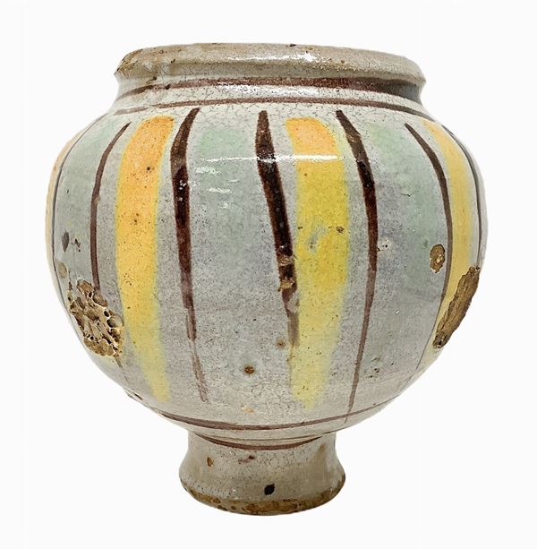 Boccino (ounce) in Caltagirone majolica