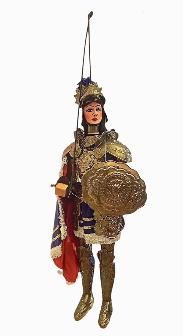 Salvatore Faro U Lumaru - Bradamante Sicilian puppet ("pupo")