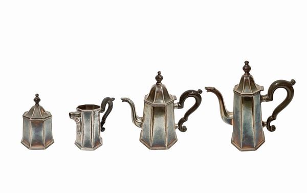 Hallmarked silver service