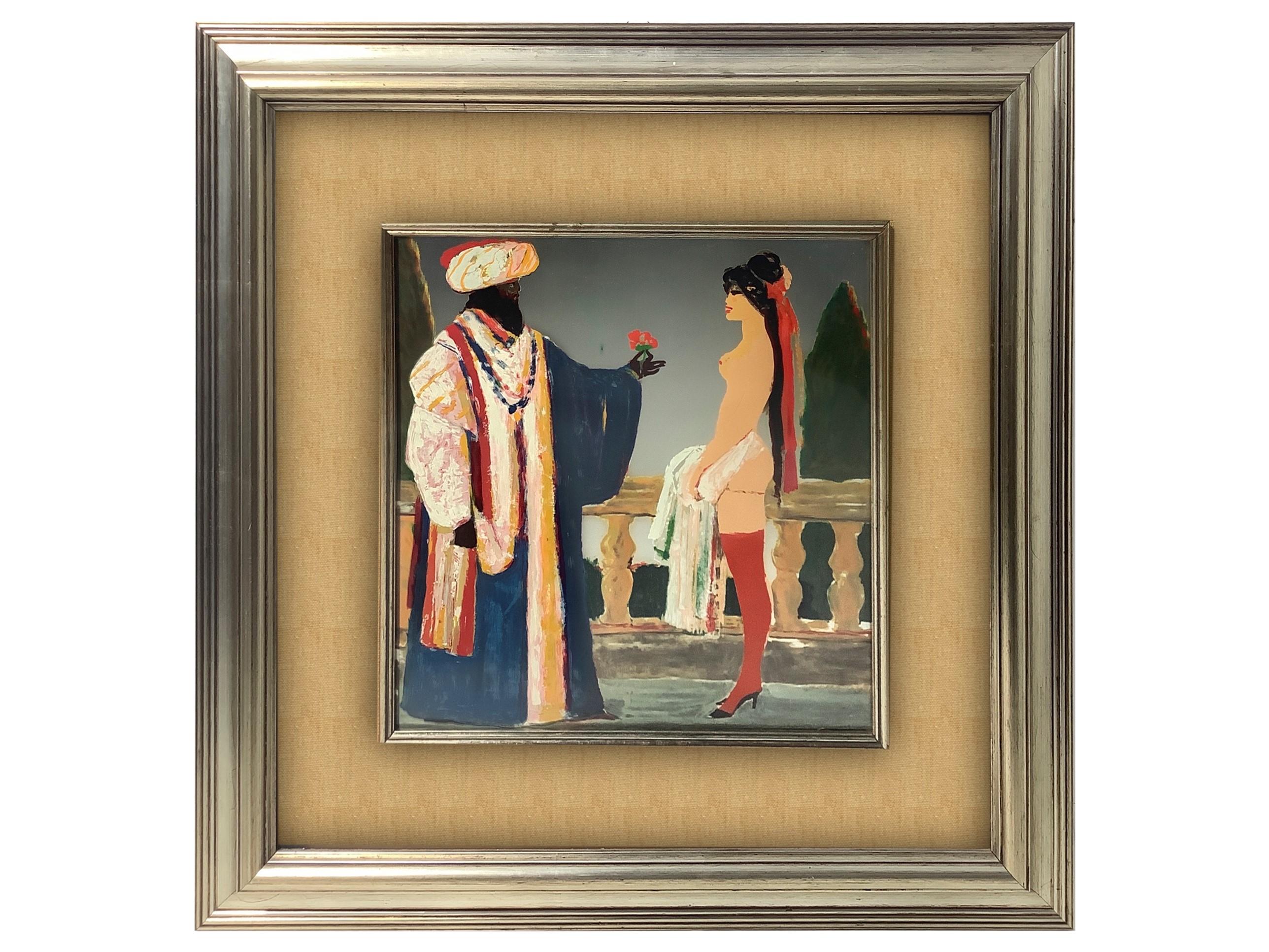 Odalisca con personaggio