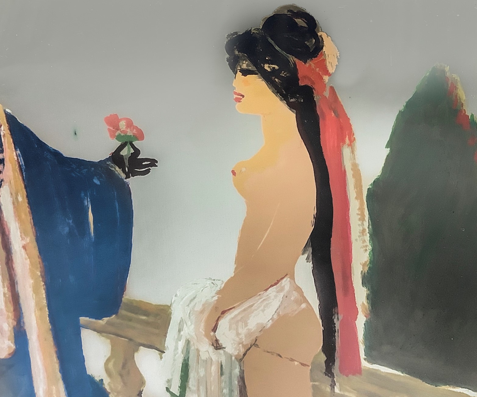 Odalisca con personaggio