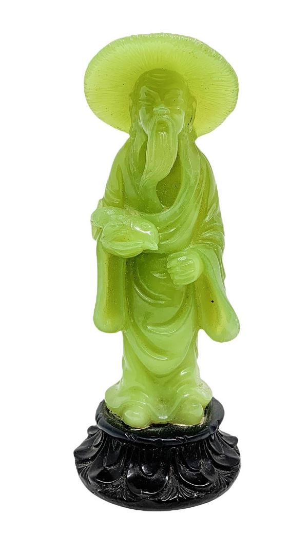 Statuetta di saggio cinese