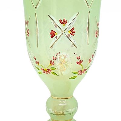 Bicchiere in Vetro di Murano Colore Verde