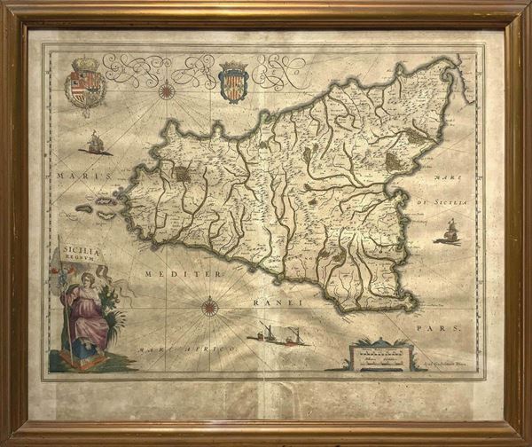 Apud Guilielmum Blaeu - Siciliae Regnum