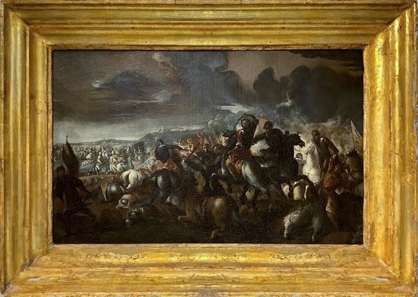 Matteo Stom - Battaglia tra milizie cristiane e turche
