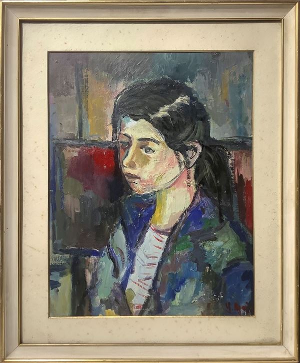 Hilda Agnini - Portrait of a young girl