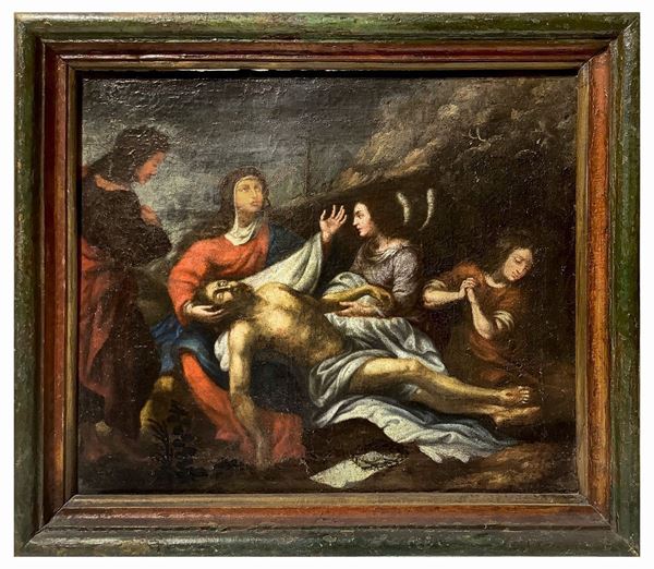Compianto di Cristo con le tre Marie e San Giovanni
