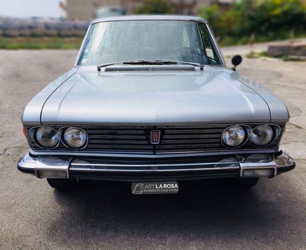 Fiat 130 Berlina
1971 KM 54.000 D12 original
CHASSIS N. 0007830
ENGINE: 6 CYLINDERS
DISPLACEMENT: 3235 CM3
POWER: HP 167
BODY: sedan
Automatic gearbox

Perfectly preserved car in light metallic silver color with beige velvet interior. The door panels are still with the original protective plastic film. Plates and original documents of the time.
Km 54.000.

Car preserved with the original paintjob,
Km 54,000. Warranty certificate and double keys included.
Original documents and plates.