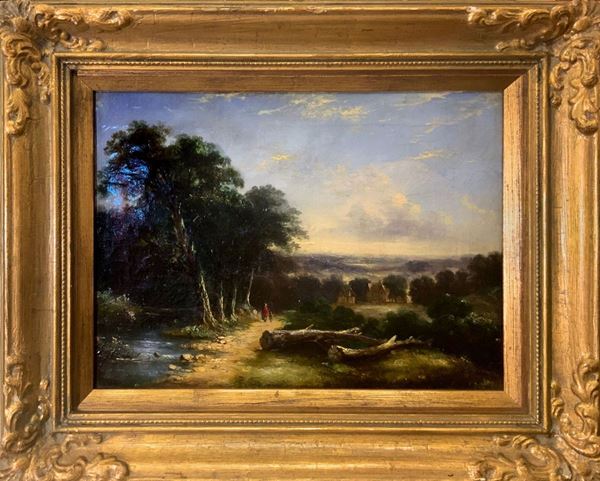Alfred   Vickers - Paesaggio 30x40
