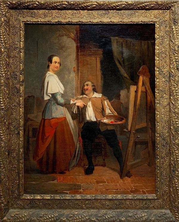 Pittore e modella