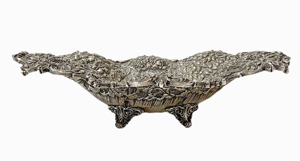Centerpiece Stieff, silver 72, XX century. 7x33 cm. Gr 790