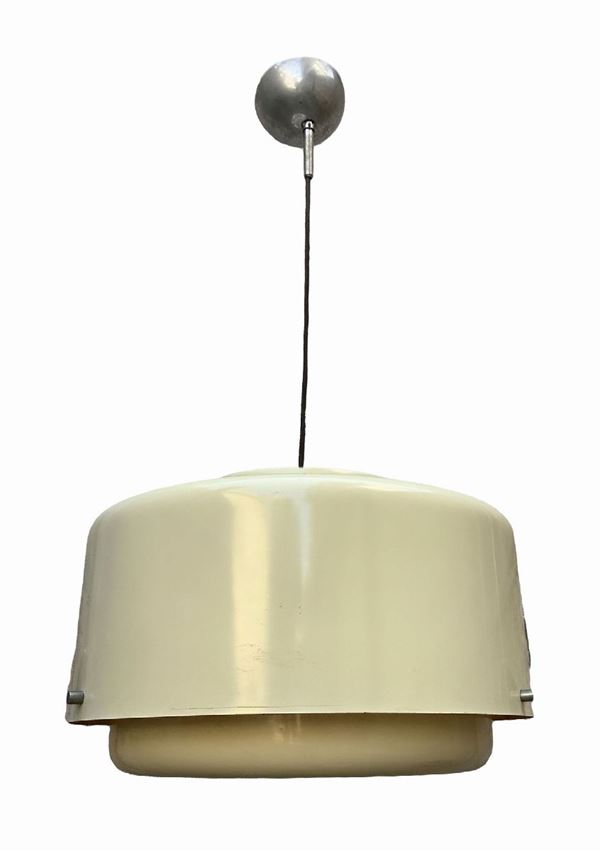 Adrastaeia - Suspension lamp with reinforced fiberglass diffuser