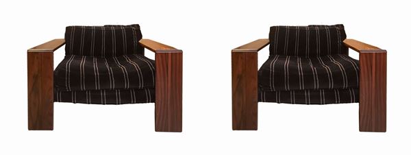 Afra Tobia Scarpa per Maxalto - Pair of Artona line model armchairs