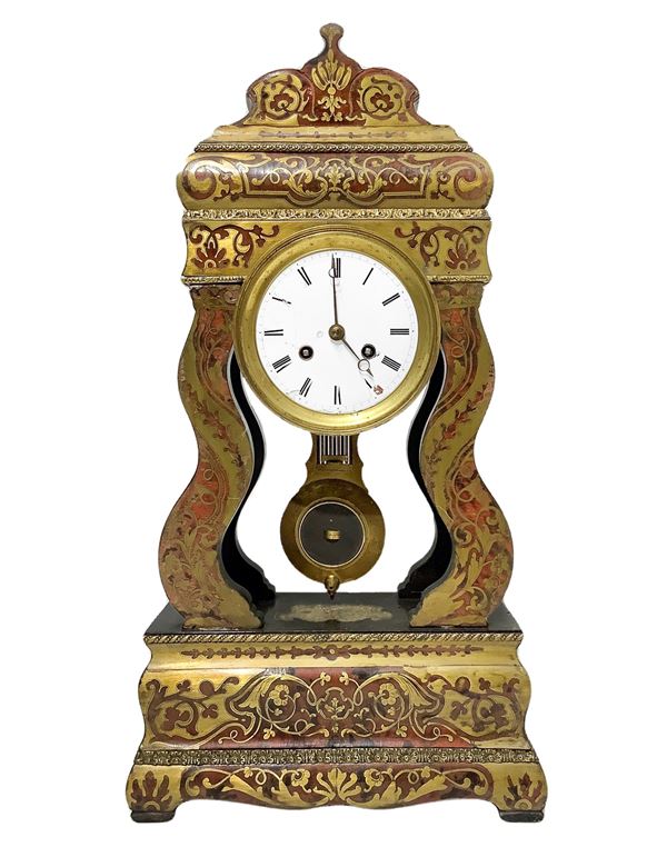 Orologio da tavolo a pendolo stile Boulle