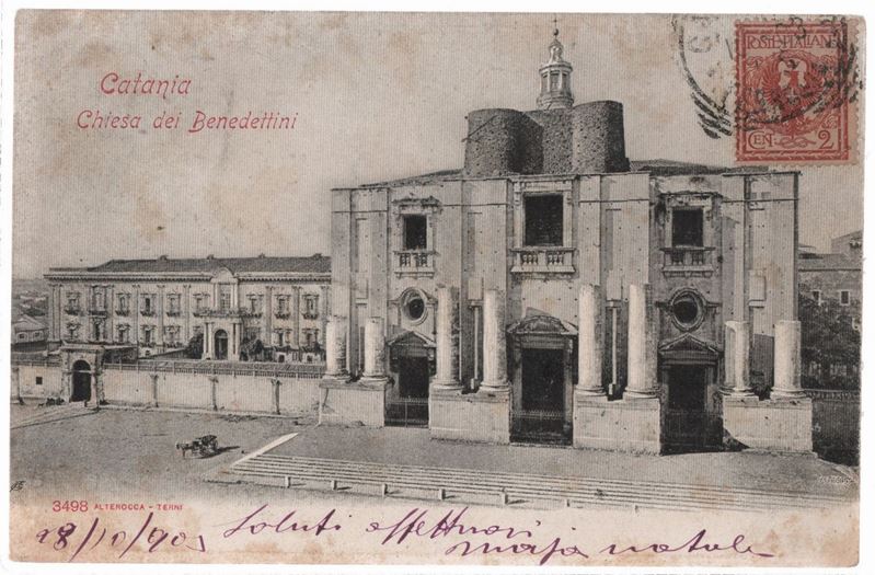 Cartolina Fotografica Catania
